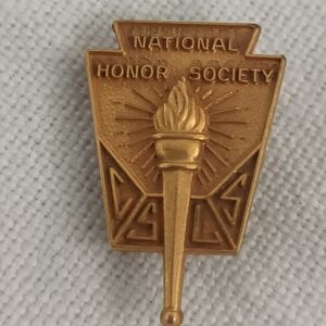 Gold National Honor Society Torch Pin